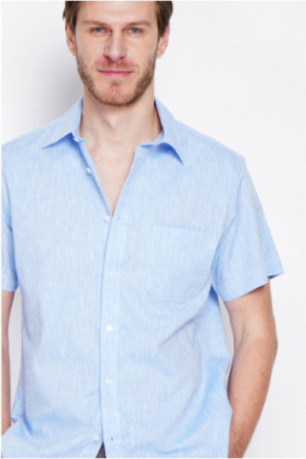 Chemise - SECRET DU LIN - Azur