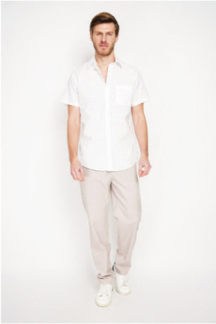 Chemise - SECRET DU LIN - Blanc