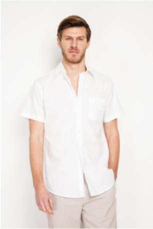 Chemise - SECRET DU LIN - Blanc