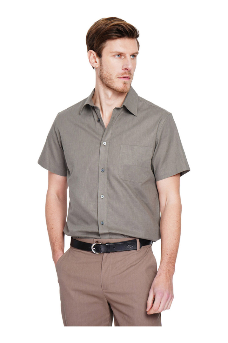 Chemise - SECRET DU LIN - Kaki
