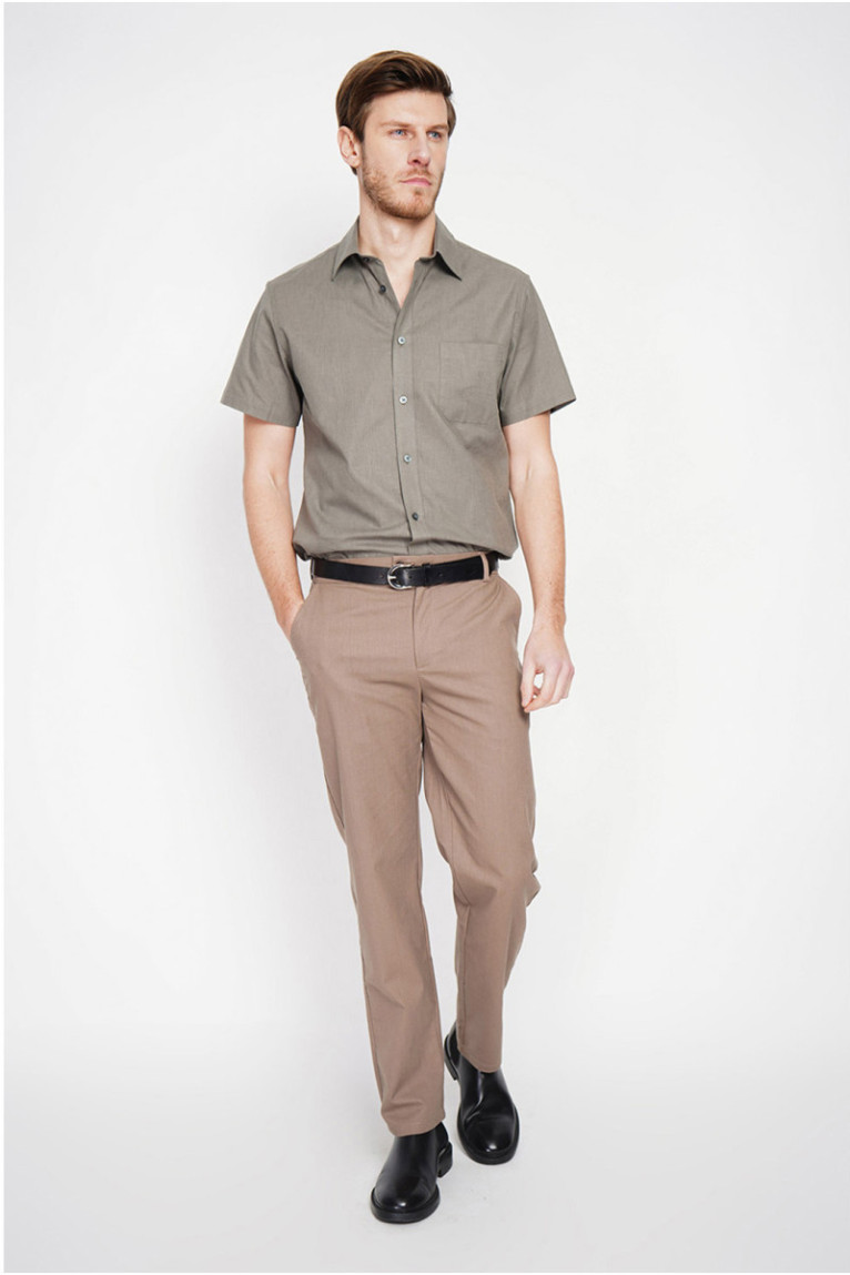 Chemise - SECRET DU LIN - Kaki