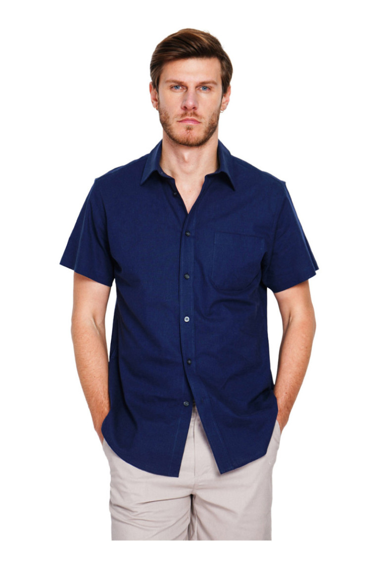 Chemise - SECRET DU LIN - Marine