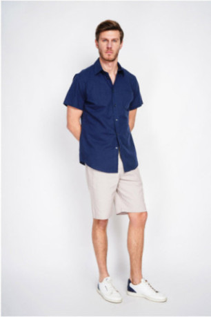 Chemise - SECRET DU LIN - Marine