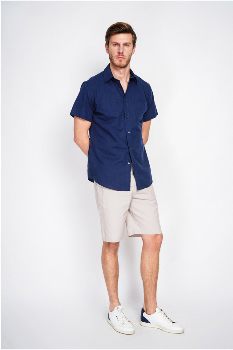 Chemise - SECRET DU LIN - Marine