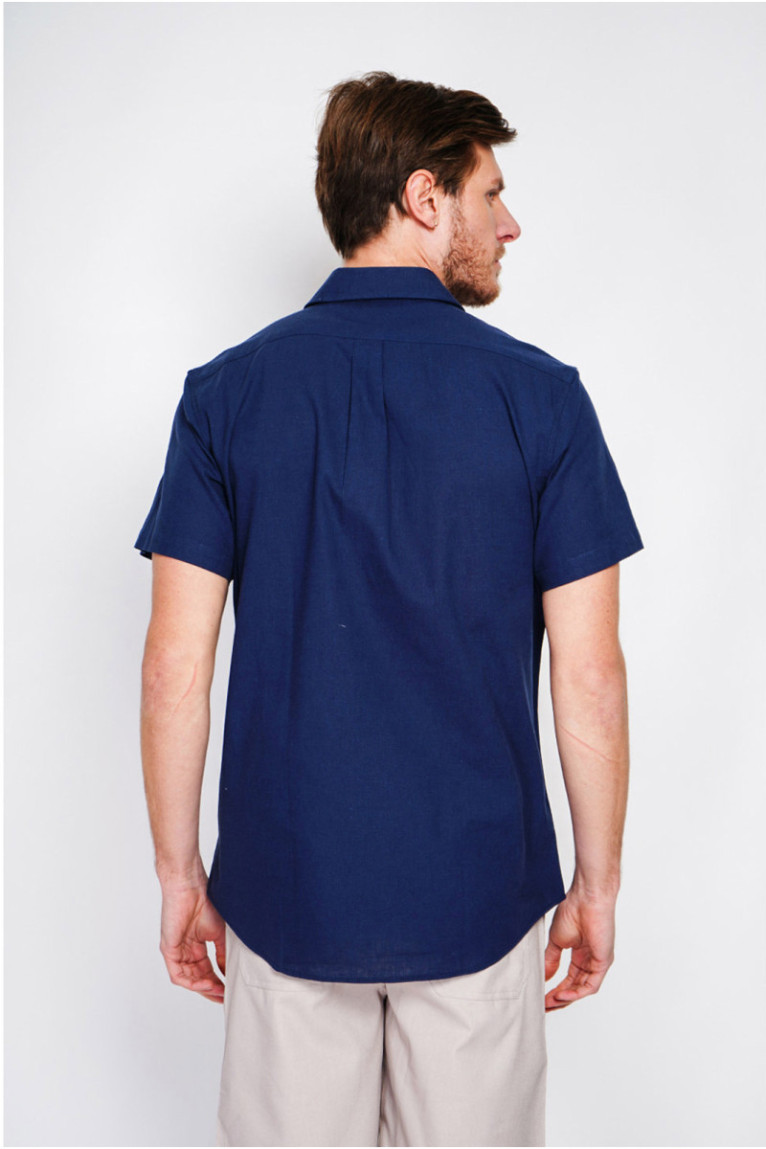 Chemise - SECRET DU LIN - Marine