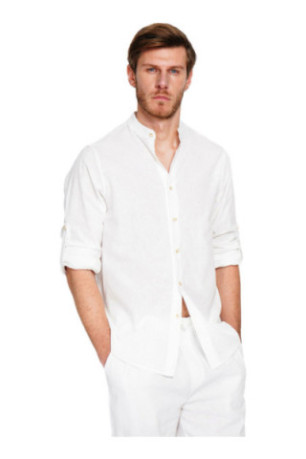 Chemise - SECRET DU LIN - Blanc