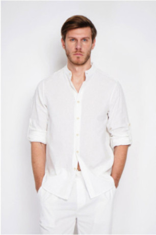 Chemise - SECRET DU LIN - Blanc