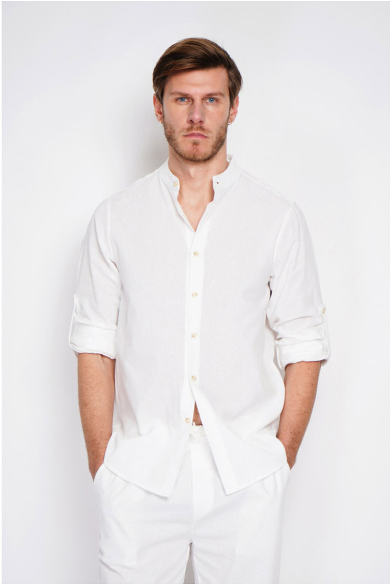 Chemise - SECRET DU LIN - Blanc