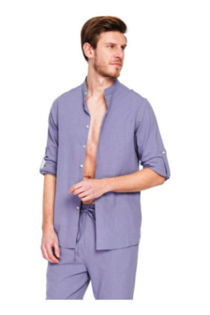 Chemise - SECRET DU LIN - Bleu Jeans