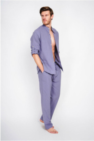 Chemise - SECRET DU LIN - Bleu Jeans