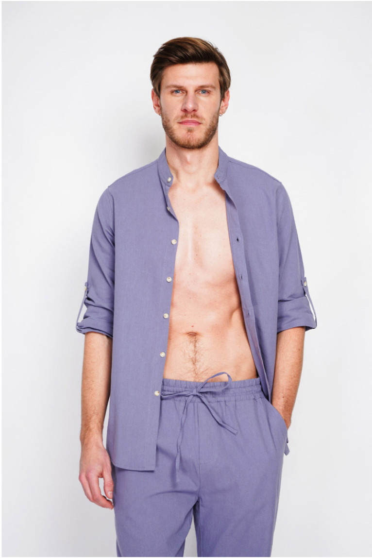Chemise - SECRET DU LIN - Bleu Jeans