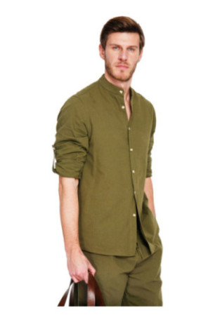 Chemise - SECRET DU LIN - Kaki