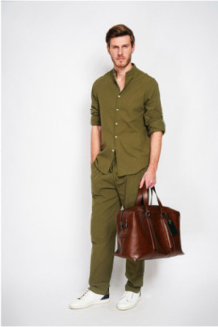 Chemise - SECRET DU LIN - Kaki