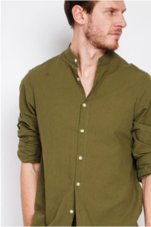 Chemise - SECRET DU LIN - Kaki