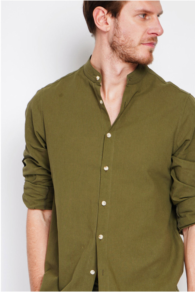 Chemise - SECRET DU LIN - Kaki