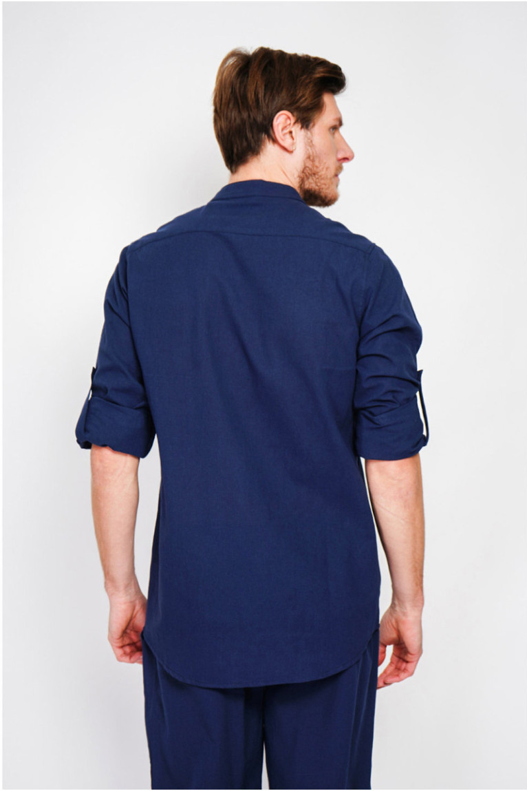 Chemise - SECRET DU LIN - Marine