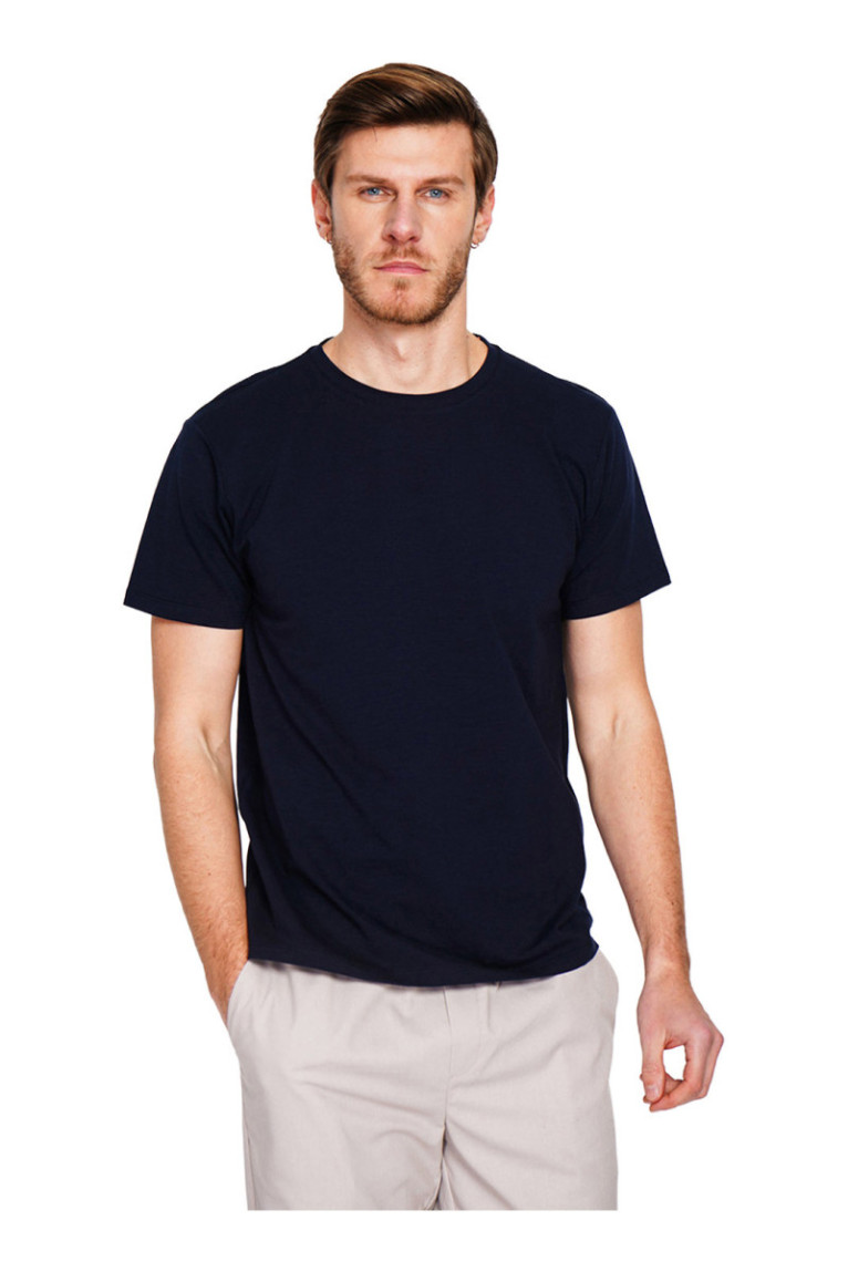 T-shirt - SECRET DU LIN - Marine