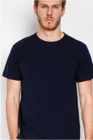T-shirt - SECRET DU LIN - Marine