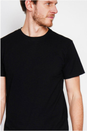 T-shirt - SECRET DU LIN - Noir