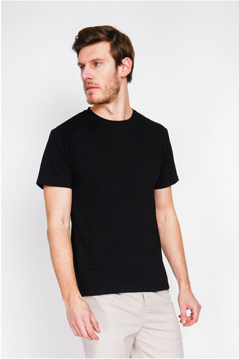 T-shirt - SECRET DU LIN - Noir