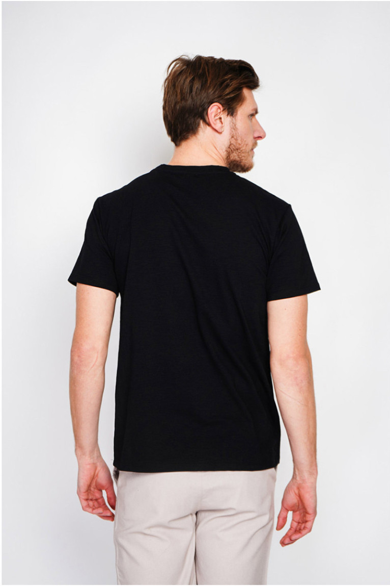 T-shirt - SECRET DU LIN - Noir