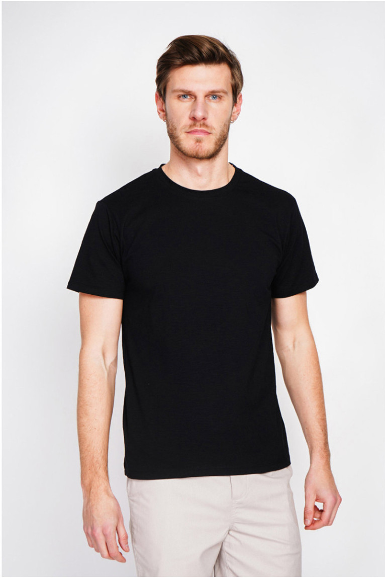 T-shirt - SECRET DU LIN - Noir