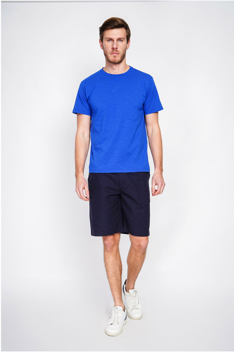 T-shirt - SECRET DU LIN - Royal