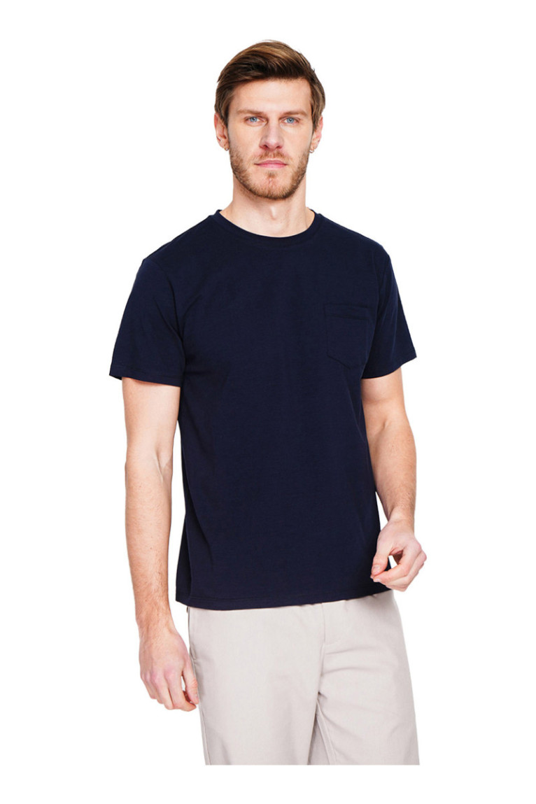T-shirt - SECRET DU LIN - Marine
