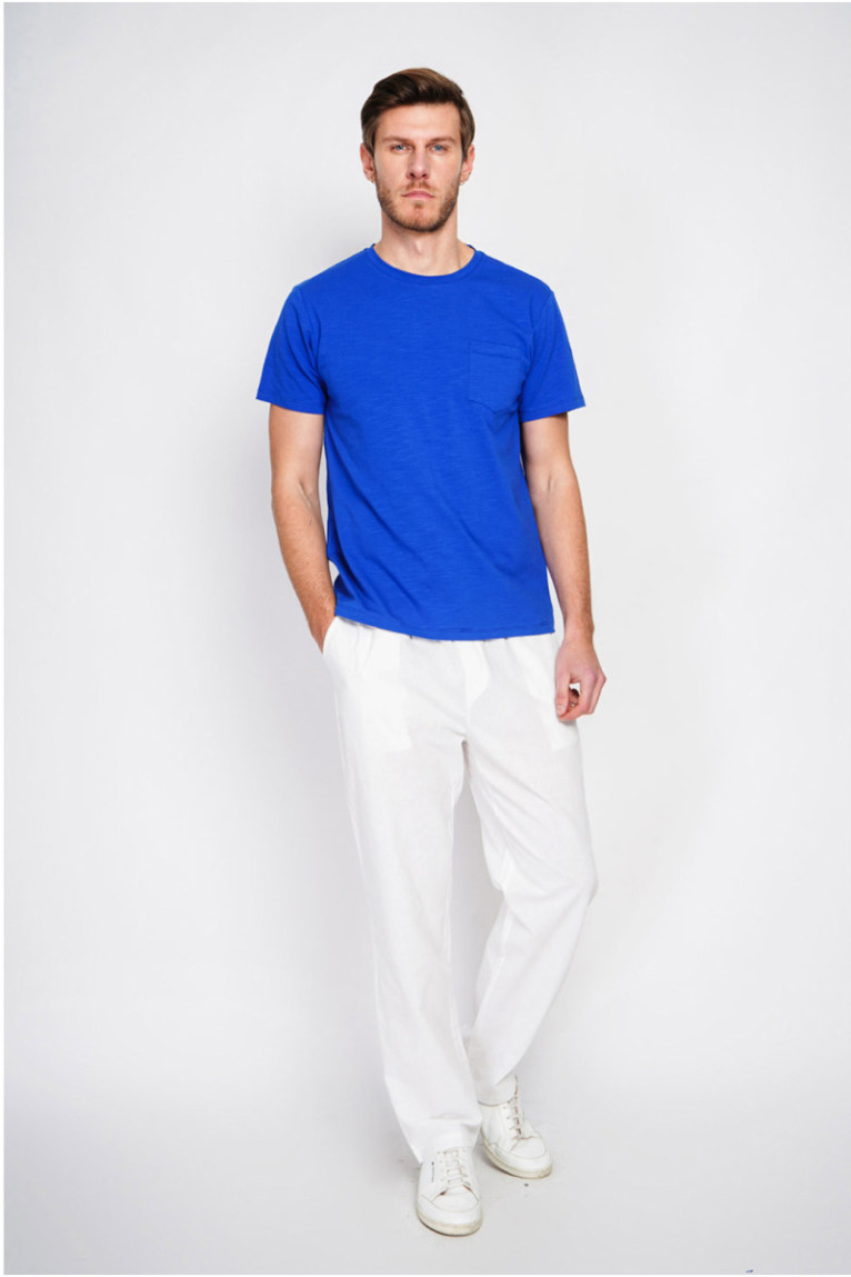 T-shirt - SECRET DU LIN - Royal