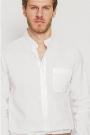 Chemise - SECRET DU LIN - Blanc