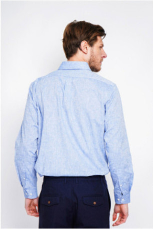 Chemise - SECRET DU LIN - Bleu Jeans