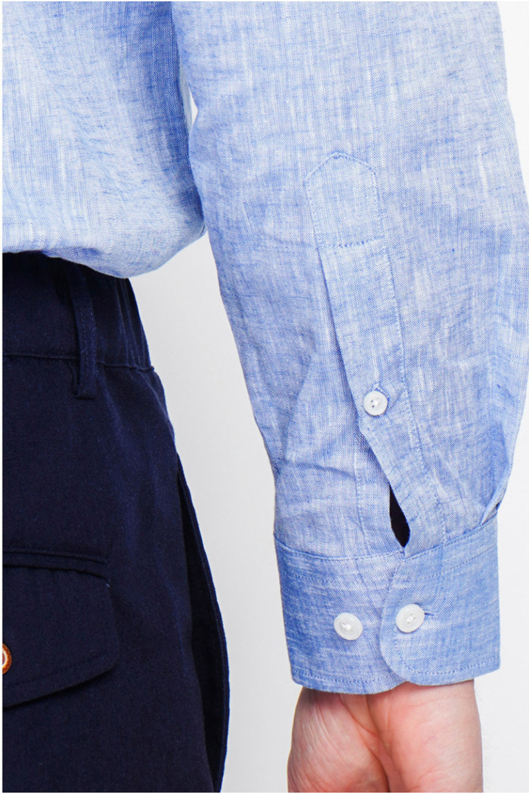 Chemise - SECRET DU LIN - Bleu Jeans
