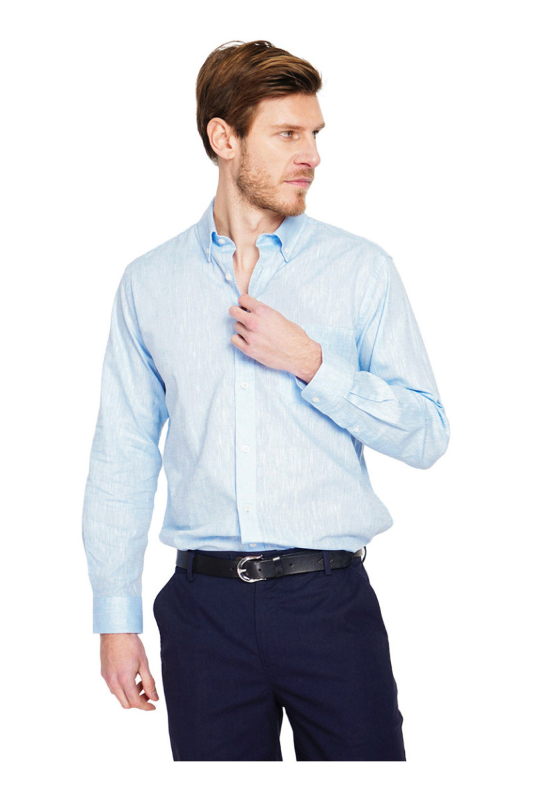 Chemise - SECRET DU LIN - Ciel