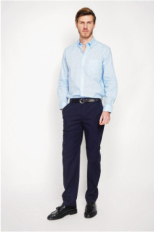 Chemise - SECRET DU LIN - Ciel