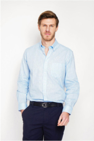 Chemise - SECRET DU LIN - Ciel