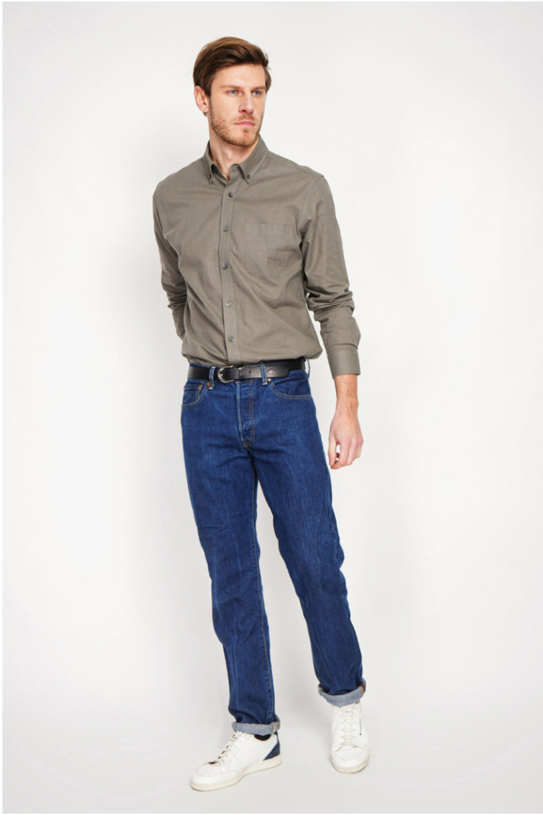 Chemise - SECRET DU LIN - Kaki