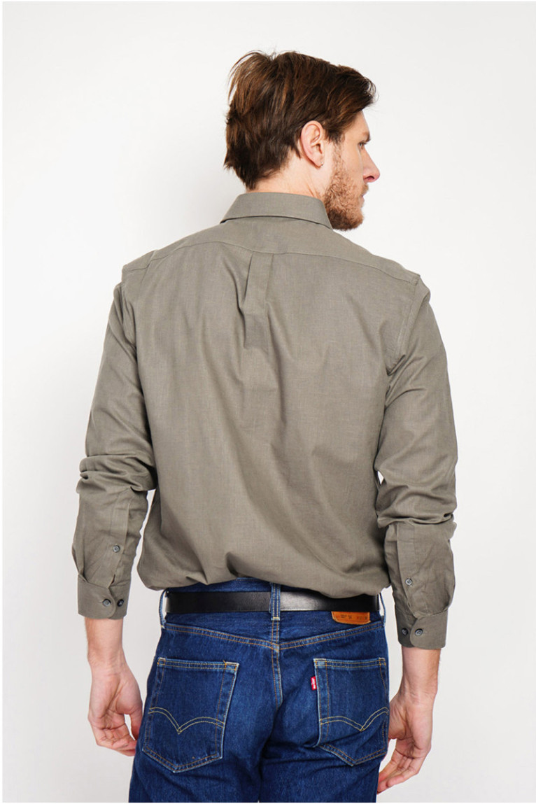 Chemise - SECRET DU LIN - Kaki