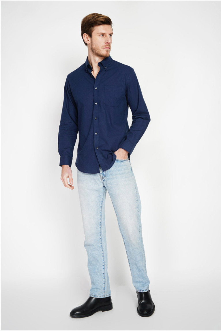 Chemise - SECRET DU LIN - Marine