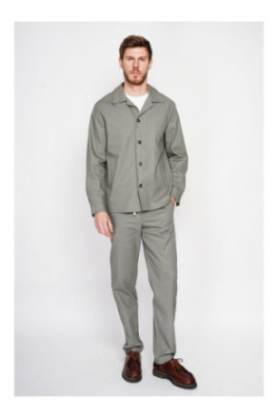 Veste - SECRET DU LIN - Kaki