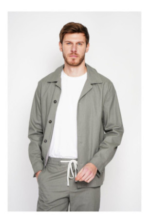 Veste - SECRET DU LIN - Kaki