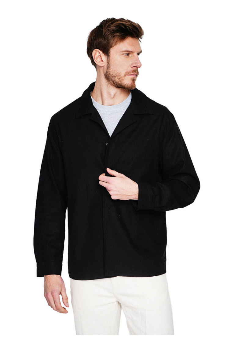 Veste - SECRET DU LIN - Noir