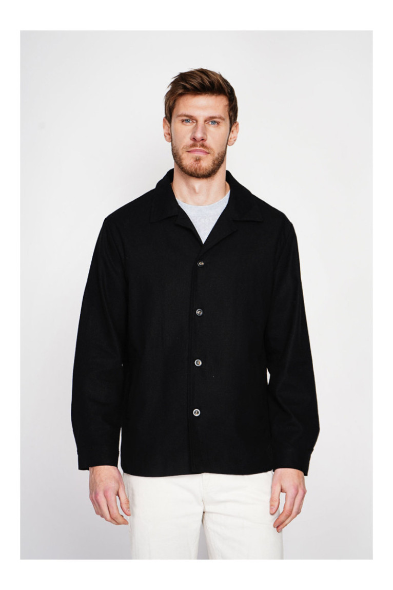 Veste - SECRET DU LIN - Noir