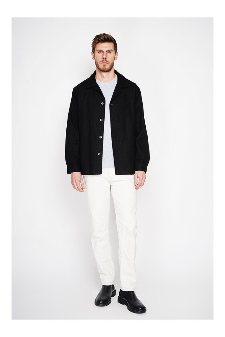 Veste - SECRET DU LIN - Noir
