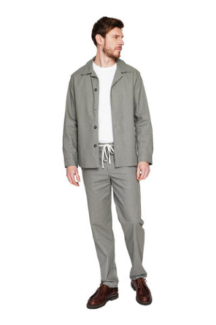Pantalon - SECRET DU LIN - Kaki