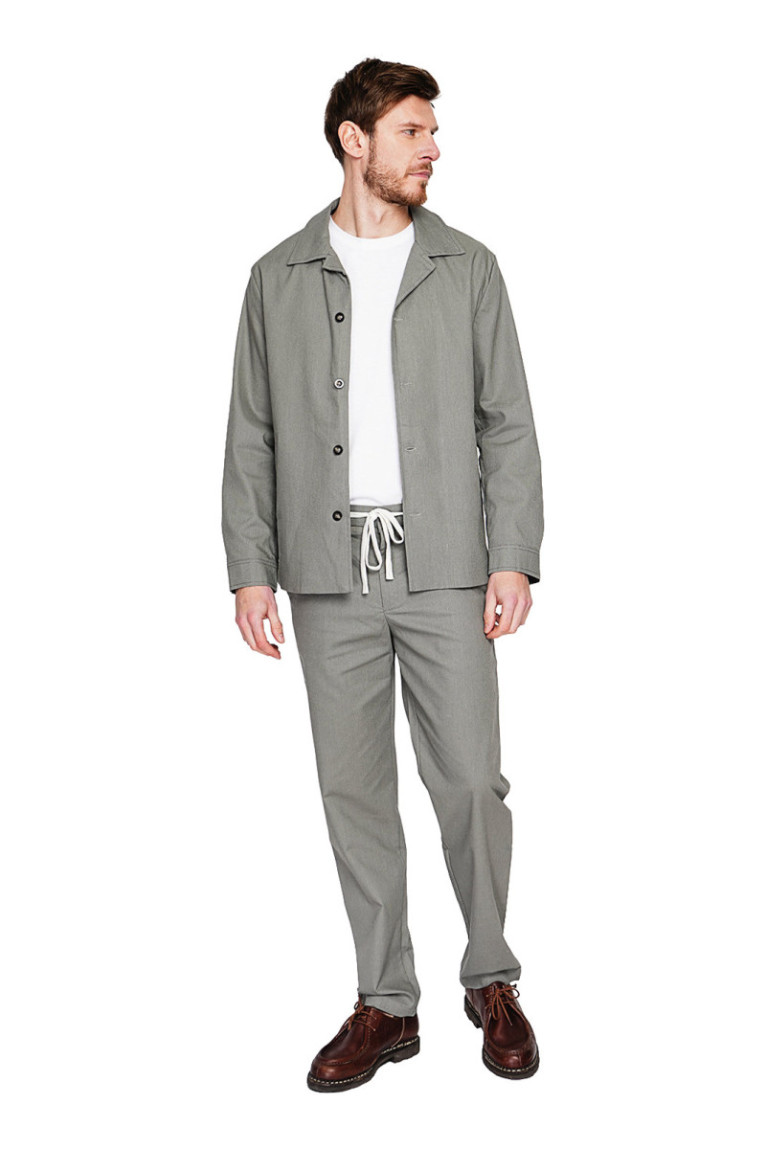 Pantalon - SECRET DU LIN - Kaki