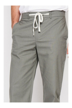 Pantalon - SECRET DU LIN - Kaki