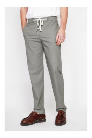 Pantalon - SECRET DU LIN - Kaki