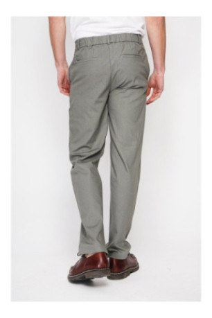 Pantalon - SECRET DU LIN - Kaki