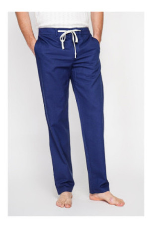 Pantalon - SECRET DU LIN - Marine
