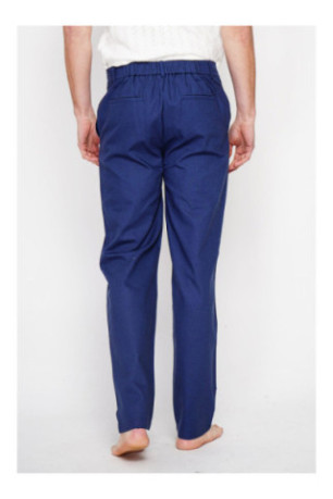 Pantalon - SECRET DU LIN - Marine